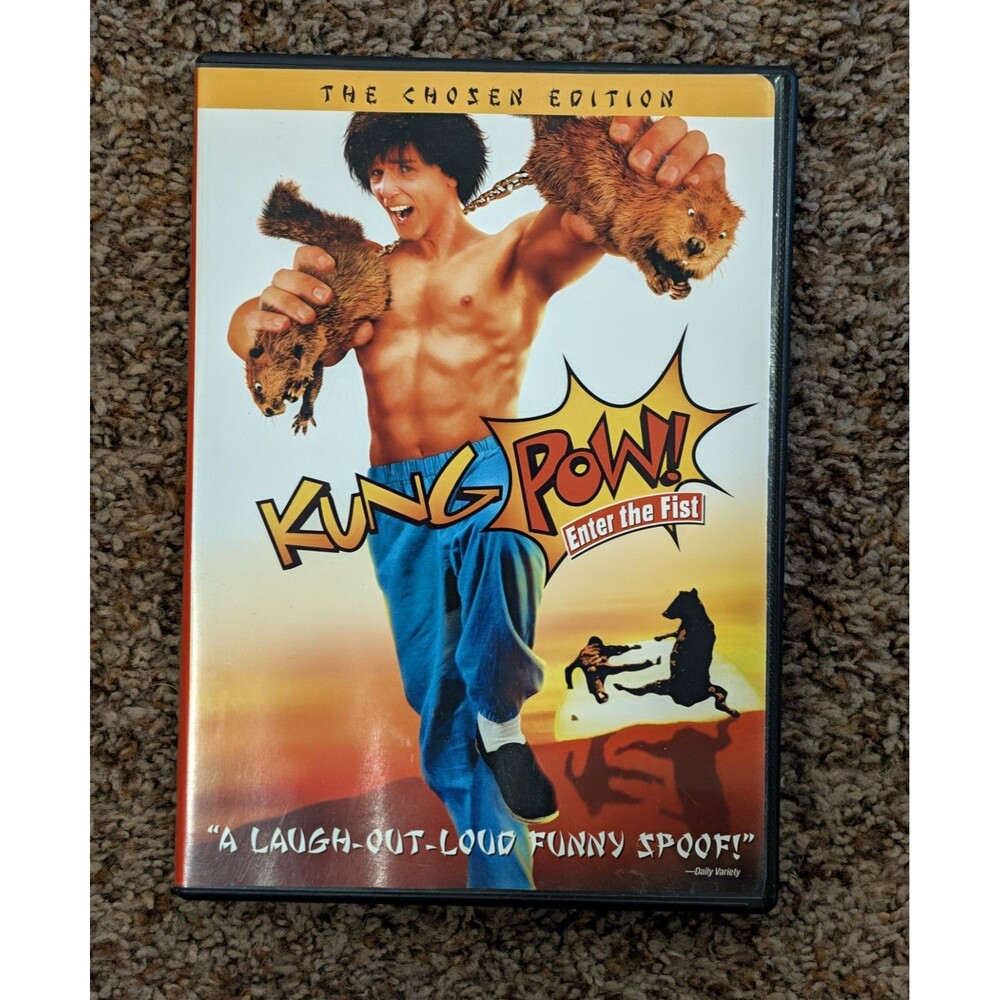 KUNG POW Enter The Fist DVD THE CHOSEN EDITION A Laugh Out Loud Funny Spoof